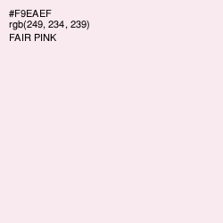#F9EAEF - Fair Pink Color Image